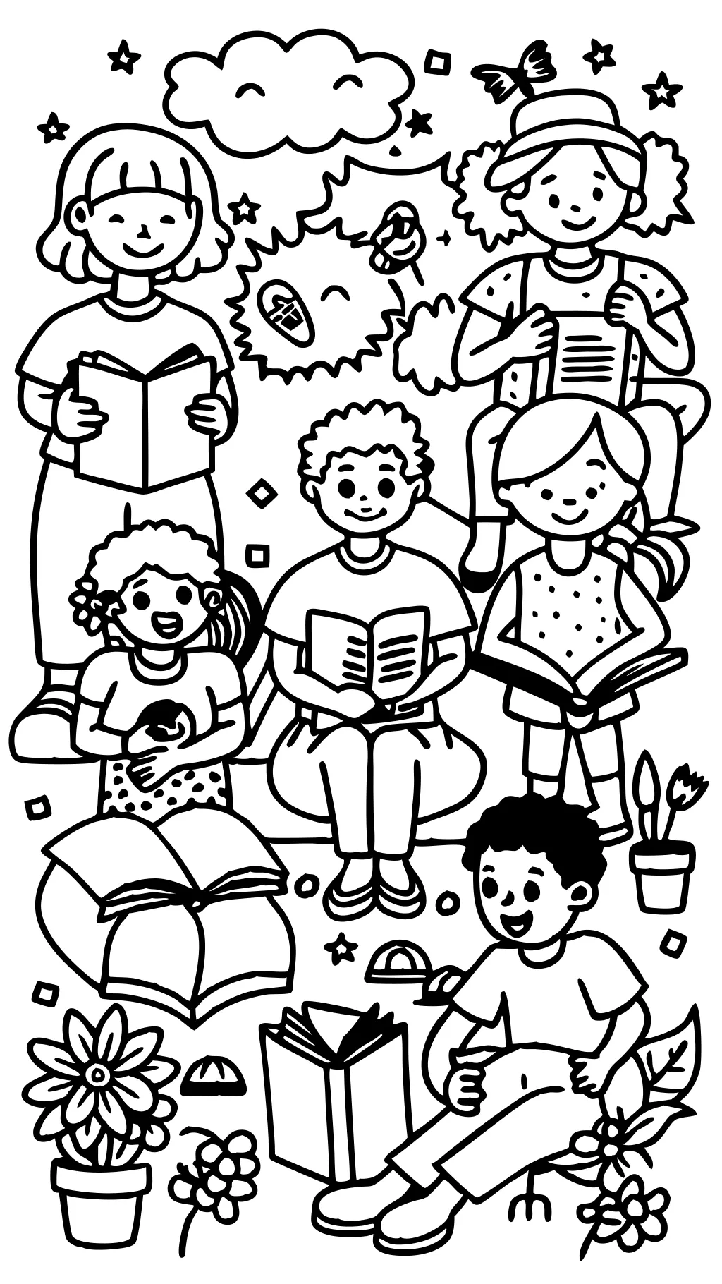 coloriage de personnes